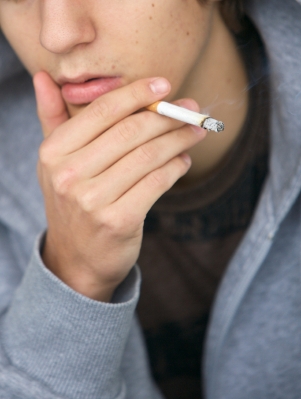 Cigarette advertisements boost rate of teen smoking