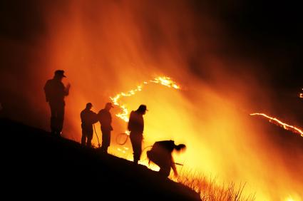 Be prepared to evacuate when threatened by wildfires